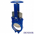 Задвижка шиберная Dendor K51GV DN500 с редуктором