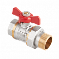 BV.320.05 Кран-американка MVI AquaHit 3/4" внутренняя-наружная, бабочка